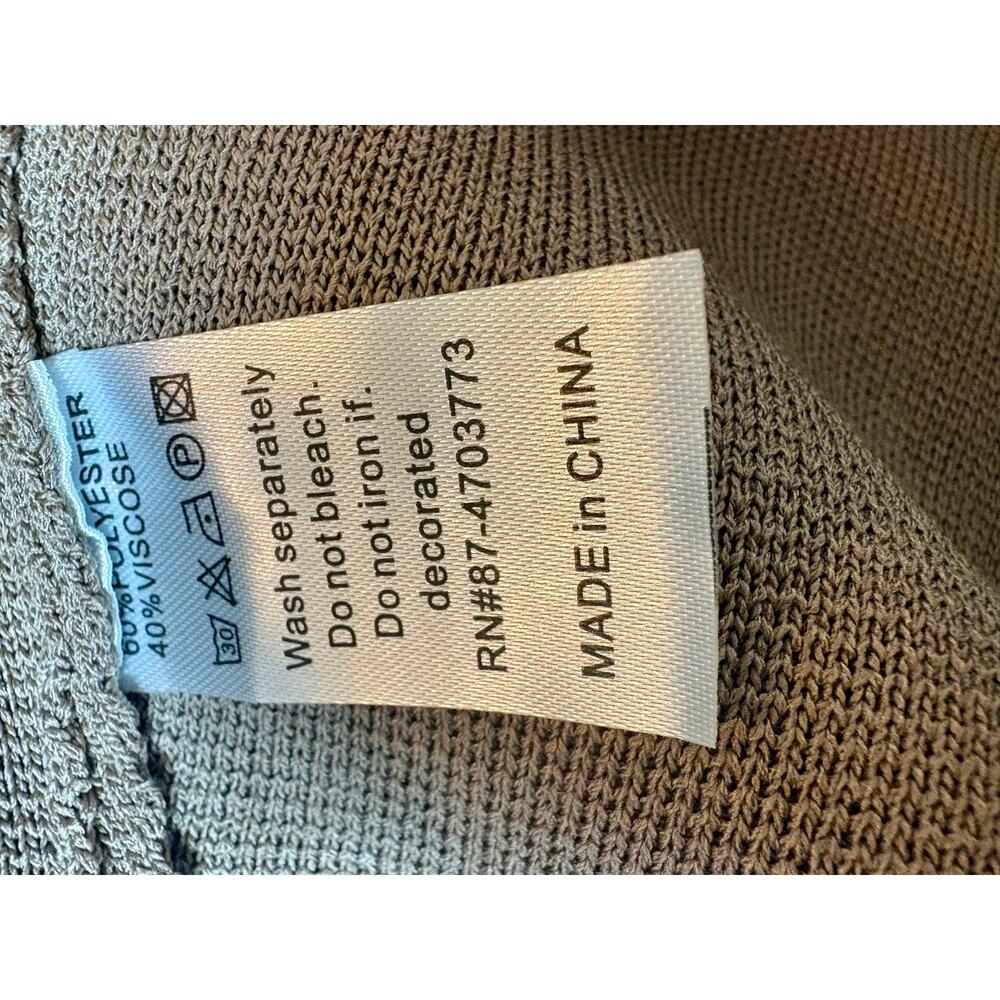 XL Stretch Brown Boutique Dress - New & Never Worn - Picture 6 of 9